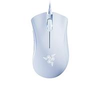 Razer DeathAdder Essential Gaming Mouse: Sensore ottico 6400 DPI - 5 pulsanti programmabili - Interruttori meccanici - Impugnature laterali in gomma - Mercury White