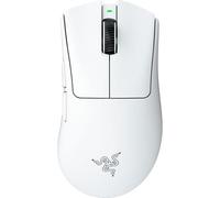 Razer DeathAdder V4 Pro - Mouse senza fili ergonomico per eSport ultraleggero - 57g - 2,4 Ghz Hyperspeed - Focus Pro 45K Sensore - 8K Hz Polling - Ottici Switches Gen-4 - PC/Mac | Bianco