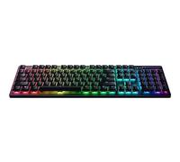 Razer DeathStalker V2 Pro (Red Switch) - Tastiera da gioco ottica a basso profilo wireless (switch ottici lineari, wireless ipervelocità, Bluetooth 5.0), QWERTY DE-Layout | Nero