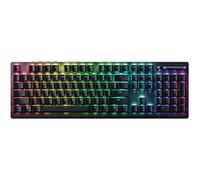 Razer DeathStalker V2 Pro (Red Switch) - Tastiera da gioco ottica a basso profilo wireless (switch ottici lineari, wireless ipervelocità, Bluetooth 5.0), QWERTY DE-Layout | Nero