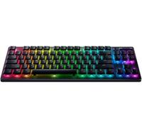 Razer DeathStalker V2 Pro TKL Tastiera da gioco wireless: interruttori ottici a basso profilo - Clicky Purple - HyperSpeed Wireless e batteria Bluetooth 5.0-50 ore - Copritasti rivestiti ultra