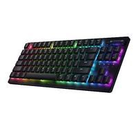 Razer DeathStalker V2 Pro TKL Wireless Gaming Keyboard: Low-Profile Optical Switches - Linear Red - HyperSpeed Wireless & Bluetooth 5.0-50 HR Battery - Ultra-Durable Coated Keycaps - Chroma RGB