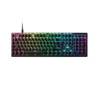 Razer DeathStalker V2 (Red Switch) - Tastiera da gioco ottica a basso profilo (switch ottici lineari, Wireless HyperSpeed, USB-C, Keycap Etched Laser) QWERTY DE-Layout | Nero