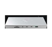 Razer Dock USB tipo-C 10000 Mbit/s Argento (senza confezione)