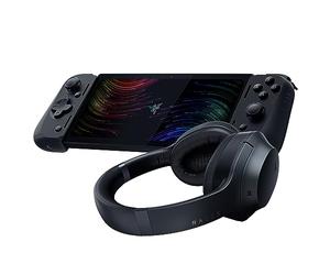 Razer Edge con Razer Opus - Dispositivo Portatile per il Gaming su Android con Kishi V2 Pro (Qualcomm Snapdragon G3X Gen 1, Touchscreen 6.8" 144 Hz AMOLED FHD+, PC, Xbox e Cloud) Nero