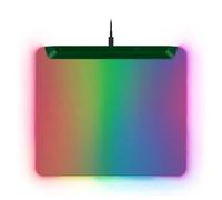 Razer Firefly V2 Pro Phantom Green Edition - Tappetino per mouse da gioco completamente illuminato per il con Chroma RGB (porta USB, superficie microtesturizzata, antiscivolo) Phantom Green