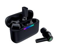 Razer Hammerhead V3 HyperSpeed - Auricolari wireless da gaming multipiattaforma - ANC cancellazione attiva - HyperSpeed Wireless e Bluetooth - Batteria di 40 ore - Resistenti all'acqua IPX4 | Nero
