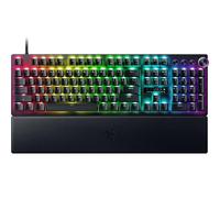 Razer Huntsman V3 Pro 8KHz - Dimensione intera PC Tastiera meccanica da gioco - 8KHz HyperPolling - Switch ottici analogici - regolabile 0,1-4,0mm - Snap Tap - Rapid Trigger - QWERTY US Layout | Nero