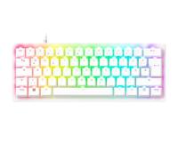 Razer Huntsman V3 Pro Mini - Tastiera ottica analogica E-Sport 60% formato - Snap Tap - Rapid Trigger - Tasti modificatori multiuso - Tasti Doubleshot -PBT - Layout QWERTZ DE | Bianco