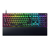 Razer Huntsman V3 Pro - Tastiera ottica analogica E-Sport (trigger a fuoco rapido, Snap Tap, Manopola digitale multifunzionale, tappi per tasti in PBT) layout DE, nero