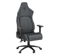 Razer Iskur Fabric - Sedia da gioco premium con supporto lombare integrato (sedia da scrivania/ufficio, similpelle multistrato, imbottitura in schiuma, cuscino per la testa) Tessuto