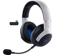 Razer Kaira Pro HyperSpeed - Cuffia da gioco aptica wireless multipiattaperma (HyperSpeed Wireless, HyperSense Haptic, Microfono Ibrido Integrato) Nero-Bianco