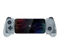 Razer Kishi V3 Phantom White - Controller Mobile Full-Size per Smartphone iPhone e Android - Plug-And-Play USB-C - Stick analogici Anti-Drift - 12 Pulsanti - Sensa HD Haptics | Phantom White Edition