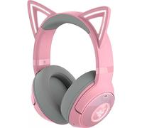 Razer Kraken Kitty V2 BT Cuffie wireless RGB: orecchie e padiglioni Chroma RGB Kitty, driver Bluetooth 5,2-40 mm, microfoni con cancellazione del rumore, leggere, batteria da 40 ore con ricarica tipo