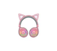 Razer Kraken Kitty V3 Pro - Cuffie da gioco wireless RGB Kitty - orecchie di gatto reattive per lo streaming - Triforce 40mm Driver - Hyperspeed Wireless e Bluetooth - THX Spatial Audio | Quartz