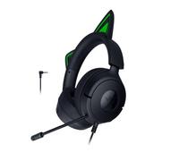 RAZER Kraken Kitty V3 X - Microfono integrato, Surround virtuale 7.1 CUFFIE GAMING, Nero