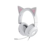 RAZER Kraken Kitty V3 X - Surround 7.1, Microfono HyperClear, Driver TriForce 40 mm CUFFIE GAMING, Bianco, Rosa