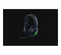 Razer Kraken V3 X USB - Cuffie cablate USB da gaming Comfort ultraleggero (ultra-leggera da 285g, Driver TriForce da 40mm, Microfono cardioide HyperClear, Audio Surround 7.1, Chroma RGB) Negro