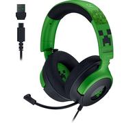 Razer Kraken V4 X - Cuffie da gioco cablate: driver da 40 mm, microfono cardioide, cuscinetti in memory foam, illuminazione Chroma RGB, cavo di tipo C e tipo A, per PC, Mac, PS5, Nintendo Switch,