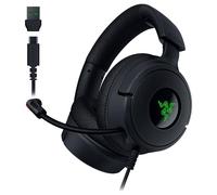 Razer Kraken V4 X - Cuffie da gioco cablate: driver da 40 mm, microfono cardioide, cuscinetti in memory foam, illuminazione Chroma RGB, cavo di tipo C e tipo A, per PC, Mac, PS5, Nintendo Switch,