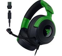 Razer Kraken V4 X Minecraft Edition - Cuffia da gioco USB cablata per PC (Driver TriForce da 40 mm, microfono cardioide retrattile, suono surround, Chroma RGB, per PC e console) Minecraft