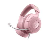 Razer Kraken V4 X Pokémon Pikachu & Eevee - Cuffie da gioco con cavo USB - Driver TriForce da 40 mm - Microfono cardioide retrattile - Audio surround - Chroma RGB