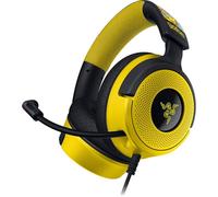 Razer Kraken V4 X Pokémon Edition - Cuffia da gioco USB cablata per PC - Driver TriForce da 40 mm - microfono cardioide retrattile - suono surround - Chroma RGB - per PC e console | Pokémon Kanto