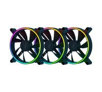 Razer Kunai Chroma Case per computer Ventilatore 14 cm Nero (Razer Kunai Chroma ARGB High Performance Triple Fan Pack - 140mm)