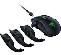 Razer Mouse da gioco Naga Pro: Focus + sensore ottico DPI 20K - Illuminazione Chroma RGB - Piastra laterale sostituibile con configurazioni a 2, 7, 12 tasti - Interruttore meccanico