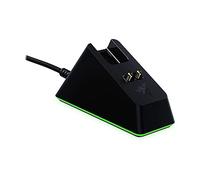 Razer Mouse Dock Chroma - Station di Carica per Mouse Wireless (Per DeathAdder V2 Pro, Viper Ultimate, Basilisk Ultimate, Naga Pro, Magnetico con Illuminazione, Piedini Antiscivolo Stile Geco) Nero