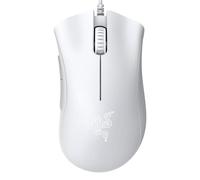 Razer - Mouse ottico da gioco DeathAdder Essential, 6400 DPI, 5 tasti programmabili, interruttori meccanici, impugnature gommate, bianco mercurio