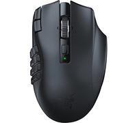 Razer Naga V2 HyperSpeed - Mouse da Gioco MMO Wireless Ergonomico (19 Pulsanti Programmabili, Hyperspeed 2,4 GHz, Fino a 250 Ore Di Durata Della Batteria, Sensore Ottico Focus Pro 30K) Nero