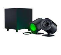 Razer Nommo V2 - Altoparlanti da Gaming per PC 2.1 Full Range con Subwoofer Wireless (Driver Full Range da 3" con Punte di Fase in Alluminio, THX Spatial Audio) Nero