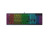 Razer Ornata V3 - Flat Mecha Membrane Keyboard with Razer Chroma RGB (Media Keys, Fully Programmable) QWERTZ | DE Layout, Black