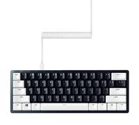 Razer PBT Keycap + cavo a spirale Upgrade Set: durevole Doubleshot PBT - Compatibilità universale - Strumento di rimozione dei tasti e stabilizzatori - arrotolato e progettato tatticamente - Cavo in