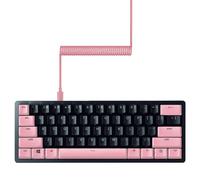 Razer PBT KeyCap + Set di aggiornamento del cavo arrotolato: durevole DoubleShot PBT - Compatibilit universale - Strumento e stabilizzatori di rimoz