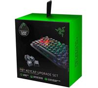 Razer PBT Keycap Upgrade Set - Compatibile con la retroilluminazione (materiale PBT superiore resistente alla lucentezza, stampaggio a doppio taglio con caratteri ultra sottili) Nero