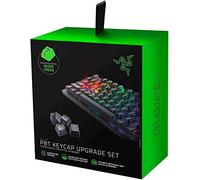 Razer PBT Keycap Upgrade Set - Compatibile con la retroilluminazione (materiale PBT superiore resistente alla lucentezza, stampaggio a doppio taglio con caratteri ultra sottili) Verde