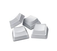 Razer Phantom Keycap Upgrade Set: Design unico Stealth - Lati traslucidi - Legends inferiori Lasered - Strumenti di rimozione dei tasti & Stablizers - Compatibilità universale - Bianco