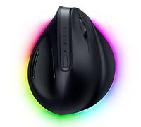 Razer Pro Click V2 Vertical - Mouse ergonomico verticale senza fili per utenti destrorsi - Assistenza IA Prompt - Sensore ottico 30K (durata della batteria fino a 6 mesi, Chroma RGB, 9 Pulsanti) Nero