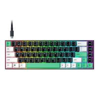 Razer Reclusa X Mini 65% tastiera meccanica da gioco sostituibile a caldo | Compatibile con interruttori a 3 e 5 pin, interruttori tattili Razer Orange, Gen-3, Chroma RGB, doppi tasti ABS