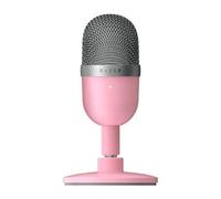 RAZER - Seiren Mini Microfono a Condensatore per Streaming USB Colore Rosa Quarzo