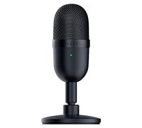 Razer Seiren - Mini microfono a condensatore USB, per streaming e gioco su PC, qualità di registrazione professionale, modello di pickup supercardioide, supporto inclinabile, resistente agli urti,