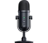 Razer Seiren V2 Pro - Micrófono USB profesional para streamers (micrófono dinámico de 30 mm, filtro de paso alto, limitador de ganancia, monitorización del micrófono) Nero