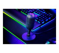 Mini microfono a condensatore Razer Seiren V3 per lo streaming nero