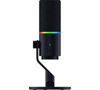 Razer Seiren V3 Pro - Microfono dinamico per streamer con USB Type C e XLR - Supporto Float a 32-Bit - Capsula dinamica da 30 mm - Antiurto integrato e filtro anti-pop rimovibile - RGB | Nero
