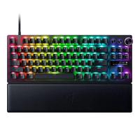 Razer Huntsman V3 Pro Tenkeyless 8KHz - TKL PC Tastiera meccanica da gioco - 8KHz HyperPolling - Switch ottici analogici - regolabile 0,1-4,0mm - Snap Tap - Rapid Trigger - QWERTY US Layout | Nero