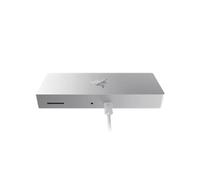 Razer Thunderbolt 4 Dock Mercury - Dock USB Premium per Windows e Mac (10 porte in una, uscita a due display 4K o un display 8K) Bianco
