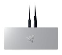 Razer Thunderbolt 5 Dock Chroma - 10 porte con slot di memoria M.2-3x display 4K con 144 Hz o 1x display 8K - abilitato Thunderbolt Share - 140W passthrough - spina UE - PC/Mac | Bianco