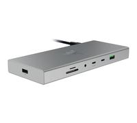 Razer USB 4 Dock - USB High-Speed-Dock - Supporto doppio display, ricarica dispositivi (3x USB-C, 5x USB-A, HDMI, DisplayPort, Gigabit Ethernet) Bianco